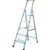 Trappestige XLstep S, 5 trin, 1,25 meter, aluminium