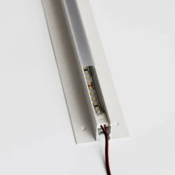 Troldtekt Skinne til Planforsænket LED Strips, 60 cm, Forlængbar - LEDlife