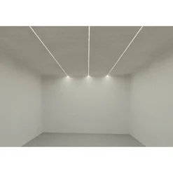 Troldtekt Skinne til Planforsænket LED Strips, 60 cm, Forlængbar - LEDlife