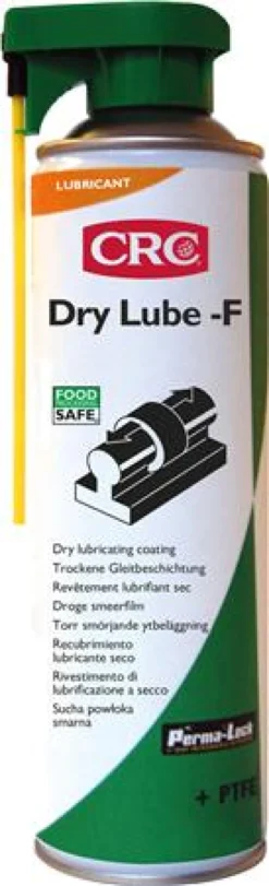 Tør smøremiddel + PTFE, 500 ml PL, NSF H1 - CRC Industries - 12 stk