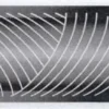 3311 trykluftslange EPDM, 1/4", Bukkeradius 53mm, sort - 50 meter