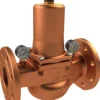 Trykreduktionsventil, blyfri, rødgods, DN80, flange