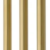 TVS Håndklædetørrer PLUS 3 BG, børstet guld, 1400 x 265 mm, CC 220 mm, 1/2" tilslutning, PVD
