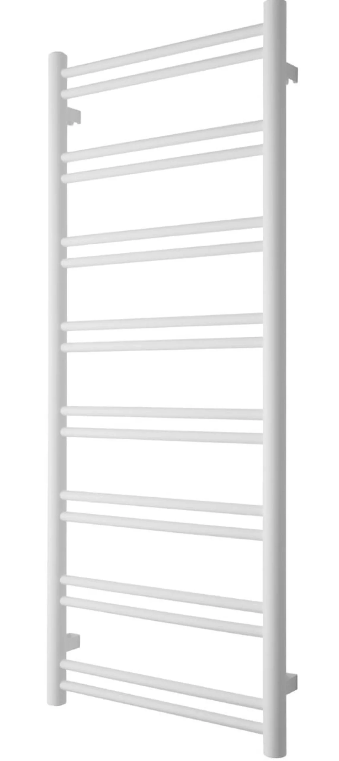 TVS Model DUO håndklædetørrer, 1240 x 500 mm, mat hvid