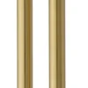TVS PLUS 2 håndklædetørrer, børstet guld (PVD), 1400 x 135 mm