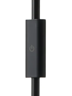 Twist gulvlampe, 3,5W med dæmp, sort