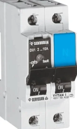 Tytan I gruppeafbryder 1P+N 2-16A