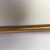 Ubehandlet messing nippelrør 1000 mm, ½" x ½"