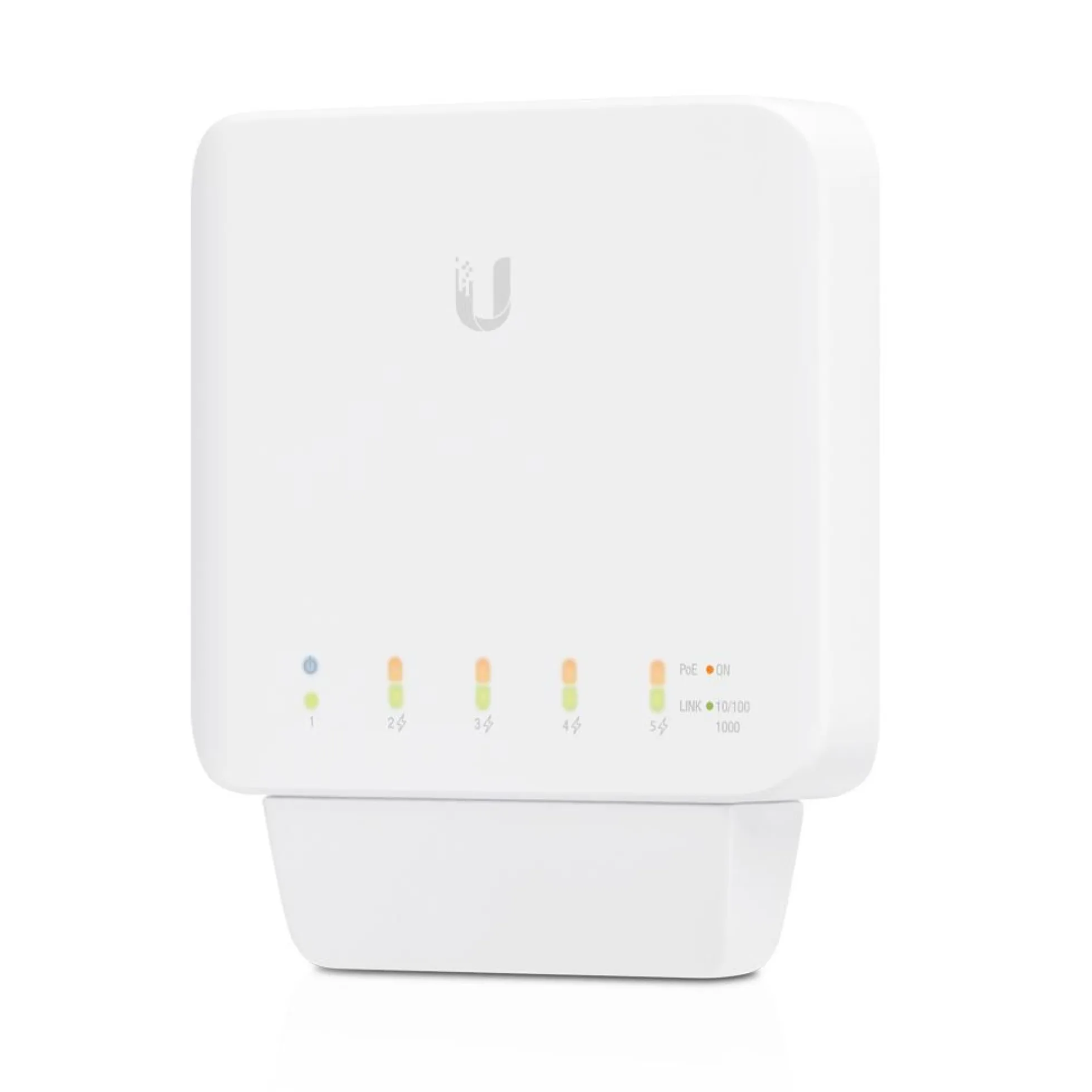 Ubiquiti UniFi Switch Flex, 5-port, PoE support, hvid