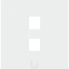 Ubiquiti universal keystone vægplade, 2-port, malbar