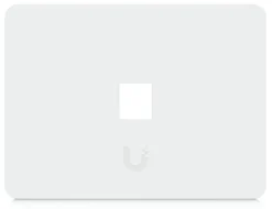 Ubiquiti universal keystone vægplade, 1 port, malbar