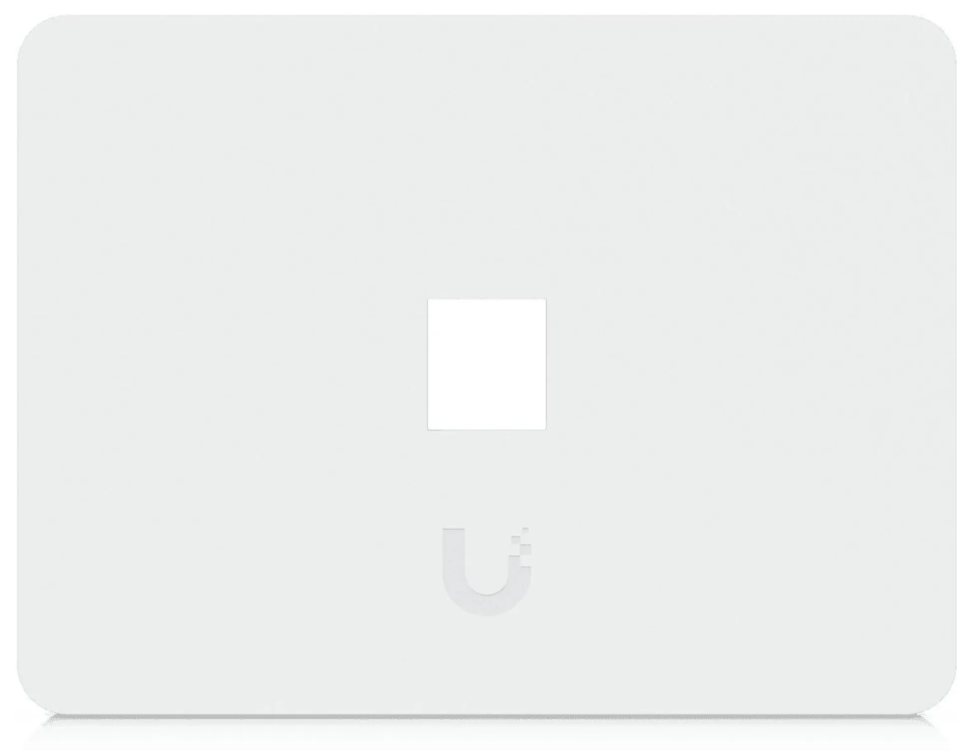Ubiquiti universal keystone vægplade, 1 port, malbar