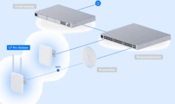 Ubiquiti U7-Pro-Outdoor, WiFi 7 AP, IP67, 6 spatial streams, hvid
