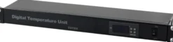 19" 1U digital temperaturregulator, 2x blæserudgange