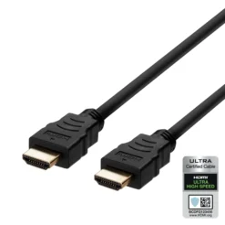 Ultra High Speed HDMI-kabel, 48Gbps, 3 meter, sort