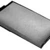 Unicolor badeforhæng, anti-kalk, 180 x 240 cm, hvid