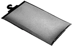 Unicolor badeforhæng, anti-kalk, 180 x 240 cm, hvid