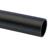 Uponor 32 mm PE100RC PN16 SDR11 rør, sort/blå, 6 m - 6 meter