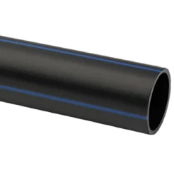 Uponor 40 mm PE100RC PN16 SDR11 rør, sort/blå, 6 m - 6 meter
