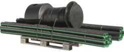 Uponor 110 mm sivestrengssæt, 2 x 15 m, m/brønd/geotekstil, kpl.