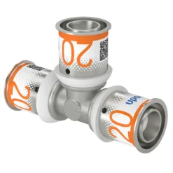 Uponor S-Press MLCP – Tee med preskoblinger og ens mål