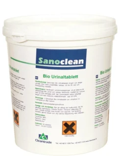 Urinaltablet, Lotus citron, 1 kg - Sanoclean