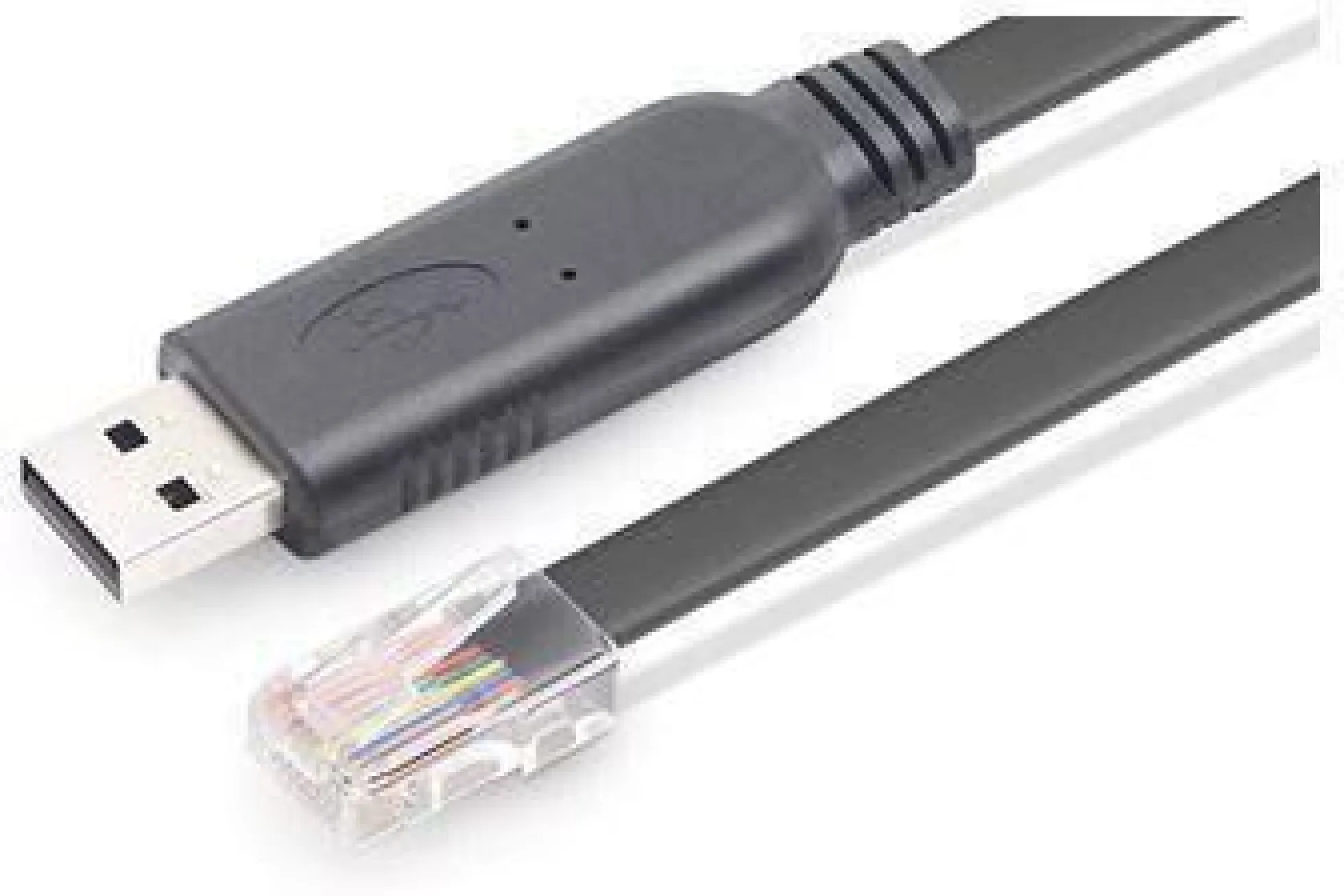 USB A - RJ45 console kabel M-M, fuld understøttelse af Windows, Mac og Linux