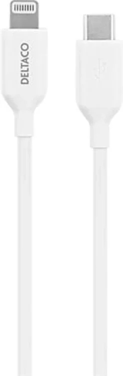 USB-C til Lightning kabel, 1 meter, hvid