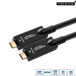 USB-C til USB-C kabel, Premium, 60W, 20Gbps, 4K60Hz