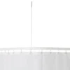 Van Der P Profil 5001, vinkelstang, 90 x 90 cm, hvid