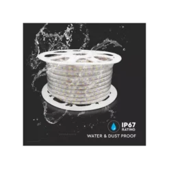 Vandtæt LED strip (Type Q), 230V, IP67, 6W pr. meter, 4000K