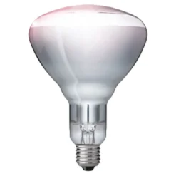 Varmelampe BR125 IR 250W E27, Klar, 125 mm, 173 mm