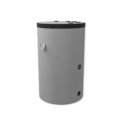 Varmtvandsbeholder, 150 L, stor spiral, til varmepumper