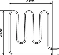 Vega varmeelement for Vega 4,5 kW