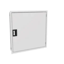 Venti Brandskab type 2i, 3/4", 30 meter, 790 x 790 x 112 mm, hvid