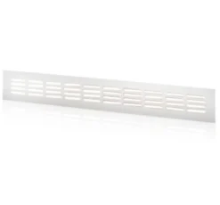 Ventilationsrist type 460, 400x60 mm, hvid