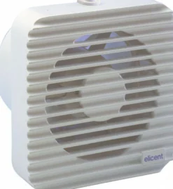 Ventilator Muro 100 HT, Fugtstyret aksial ventilator, 230 V, 11 W, 95 m³/t