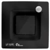 Ventilator Silent One Ø100 mm, med adaptiv hygrostat, sort - Thermex