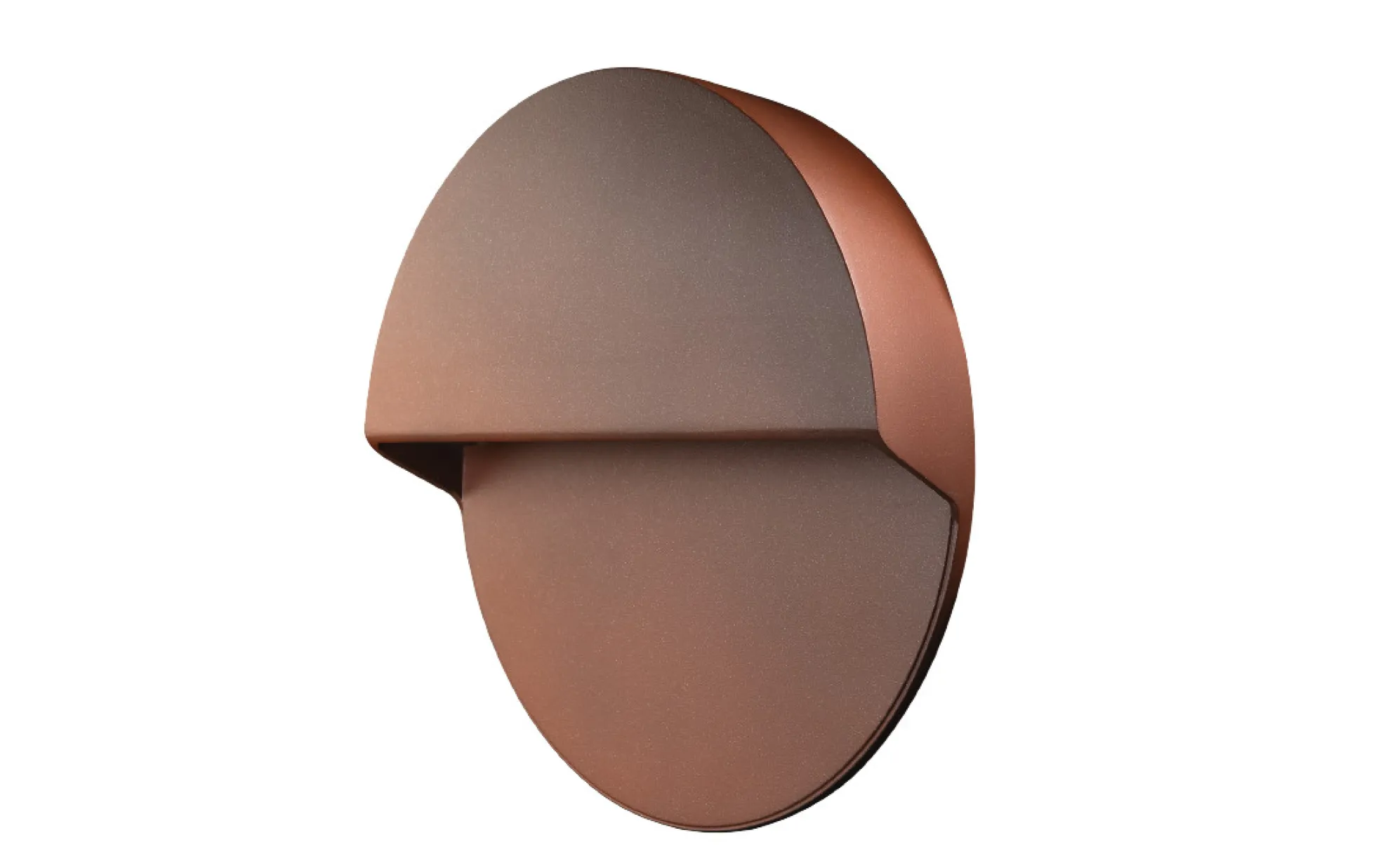Vægarmatur Arlon Round, LED, 790-1120 lm, bagkantsdæmp, udendørs - SG Armaturen