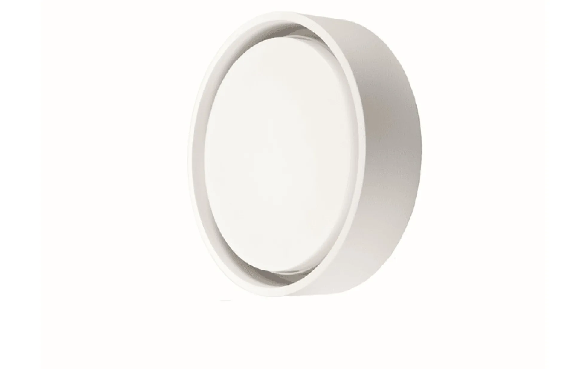 Væg-/Loft Frame Round LED 7W 3000K, 670 lumen, IP65, sensor