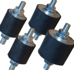 Vibrationsdæmper til varmepumpe CL50/CL60, galvaniseret, 4 stk.