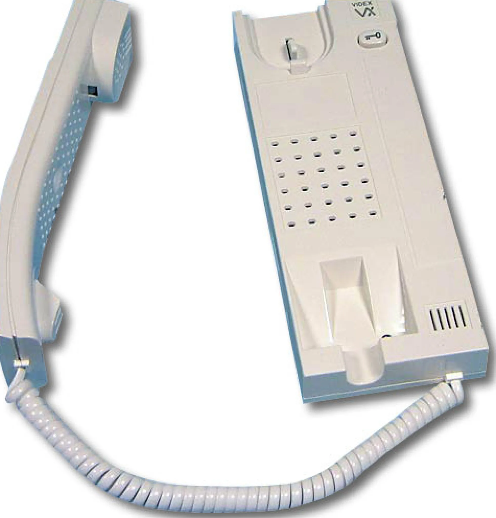 Videx dørtelefon 924M, hvid, med nattilstand