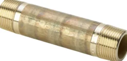 Viega nippelrør, 3/4" x 200 mm, rødgods silicium bronze