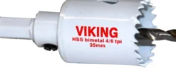 Viking hulsav, HSS, 8% cobolt, bimetal, med fast holder, 68 mm
