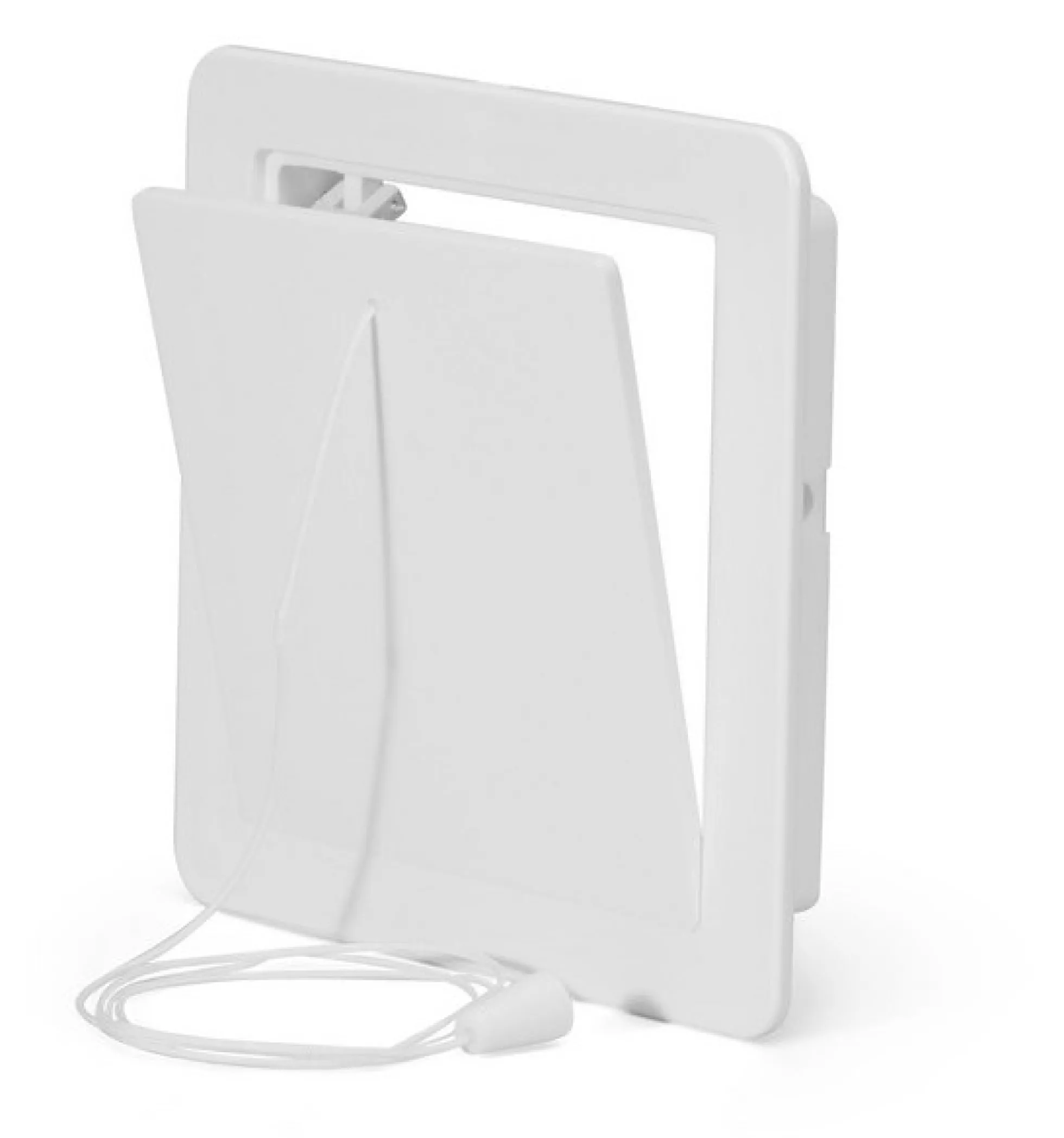 Viksa klapventil 130 x 140 mm hvid