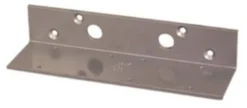 Vinkelkonsol til dørlukker TS73, stål, sølv, lakeret, 225 mm - Dorma