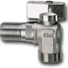 Vinkelventil 1/2x3/4'' u/ros m/kontra