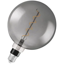 Vintage 1906 LED Stor Globe Spir 5W, 110 lm, E27, røg, dæmpbar