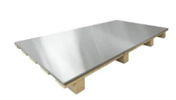 VMZINC plade, ZINC NATUR, 0,65 mm tykkelse, 1000 mm bredde, 2000 mm længde - 500 kg
