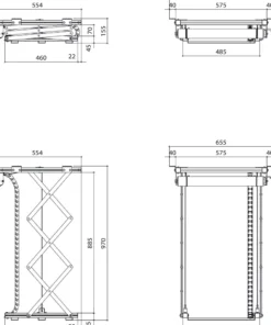 Vogel's PPL 2100 projektor-liftsystem